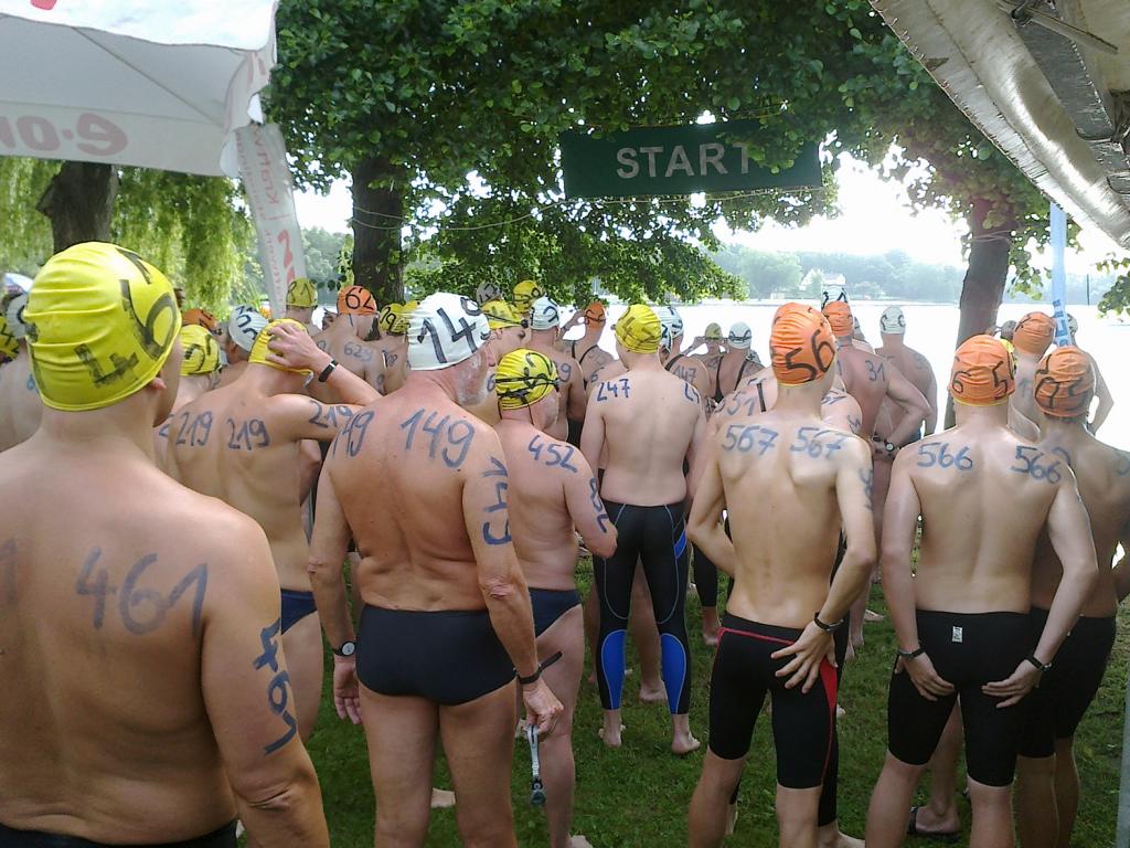 Vor dem Start