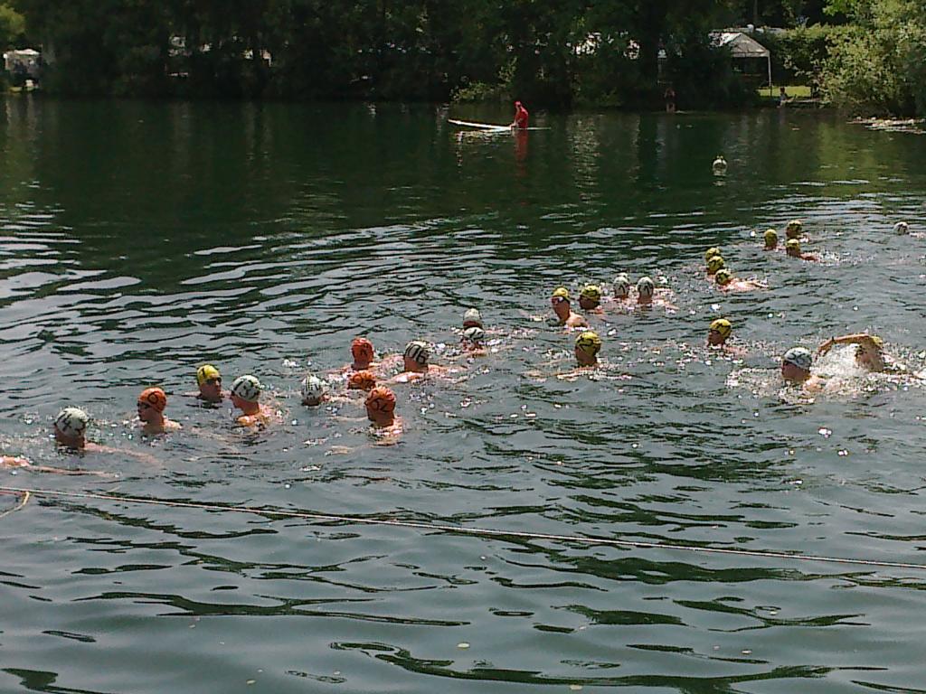 Kurz vor dem Start