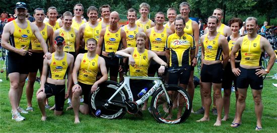 Unsere Aktiven beim Tritahlon in Borken 2008