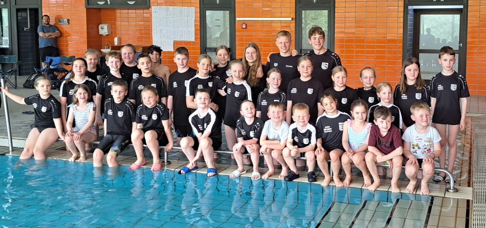 Team BWV beim Nachwuchsschwimmfest 2024