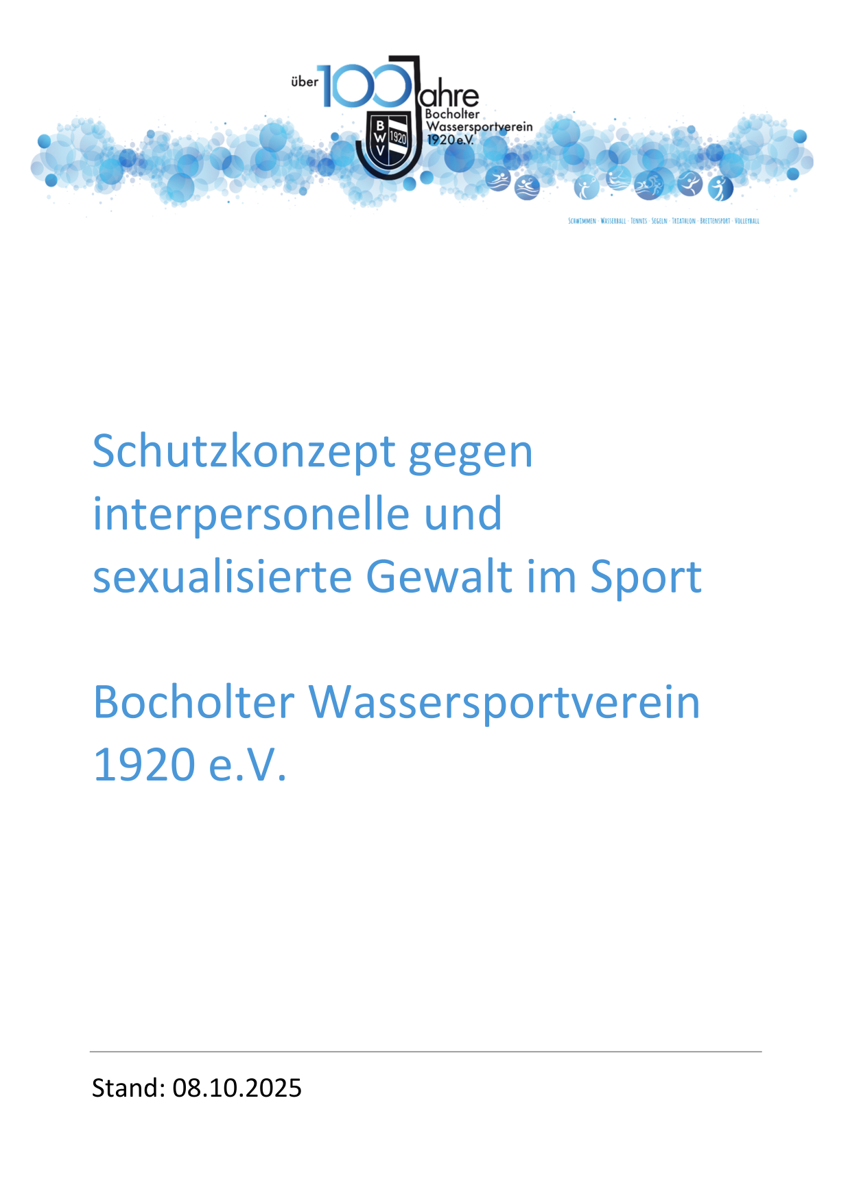 Schutzkonzept